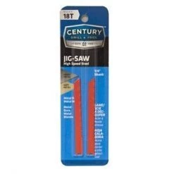 Century Drill & Tool 18T High Speed Steel U-Shank Jig Saw Blade