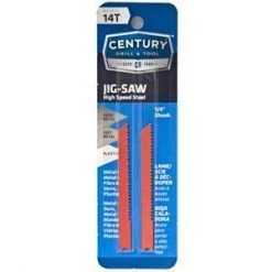 Century Drill & Tool 14T High Speed Steel U-Shank Jig Saw Blade