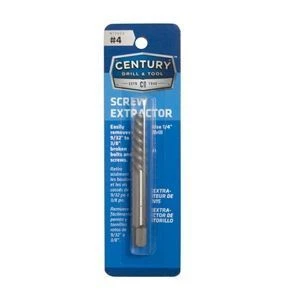Century Drill & Tool #4 Spiral Screw Extractor 3 Century Drill & Tool #4 Spiral Screw Extractor