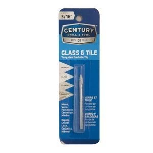 Century Drill & Tool 3/16 In. Glass & Tile Drill Bit 3 Century Drill & Tool 3/16 In. Glass & Tile Drill Bit