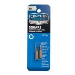 Century Drill & Tool #1 Square Insert Screwdriver Bit