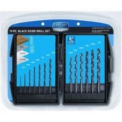 Century Drill & Tool 13 Piece Heavy Duty Drill Bit Set