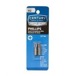 Century Drill & Tool #2 Phillips Insert Screwdriver Bit