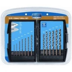 Century Drill & Tool 13 Piece Cobalt Drill Bit Set